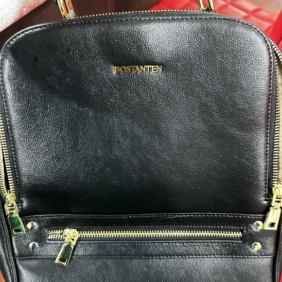 Elegant 100% Leather Bostanten back pack for women brand new - Picture 2 of 3